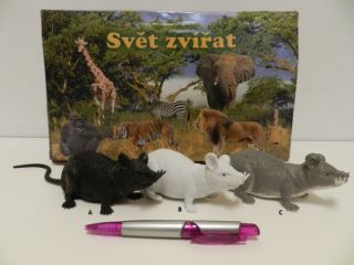 Obrázek z Krysa 24cm 3barvy 30ks DBX 